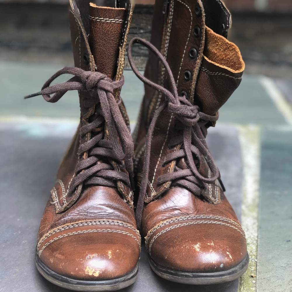 Steve Madden Combat Boots
